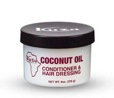 Kuza Coconut Oil Conditioner & Hair Dressing 8 oz