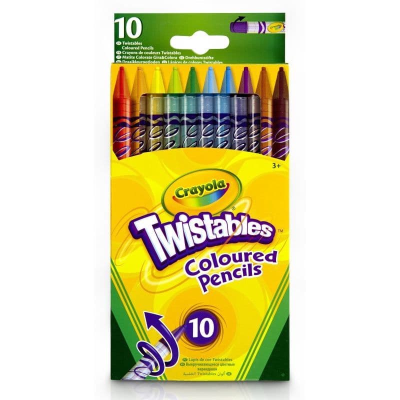 Crayola Twistables Coloured Pencils Pack of 10 – cccontinentalsuperstore
