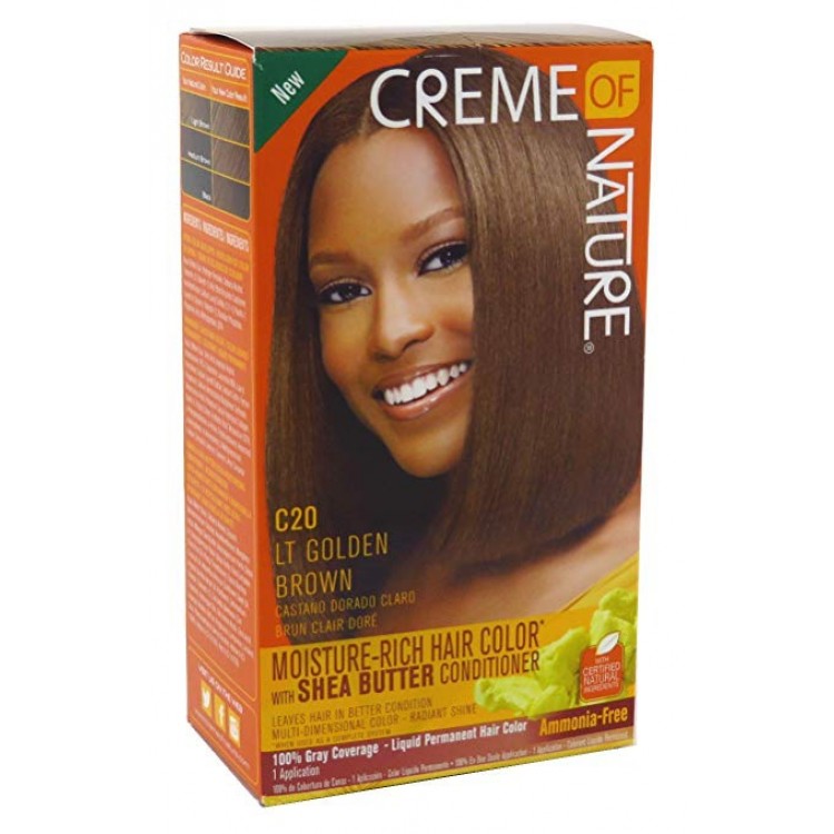 Creme Of Nature Moisture Rich Hair Colour With Shea Butter Conditioner