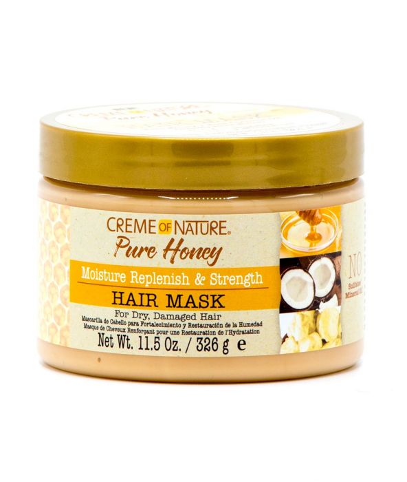 Creme Of Nature - Pure Honey Moisture Hair Mask 11.5 Oz 