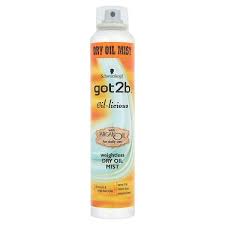 Schwarzkopf Got2b Oil Licious Dry Oil Mist