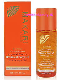 Makari Extreme Active Intense Argan & Carrot Botanical Body Oil with Omega 3 & 6