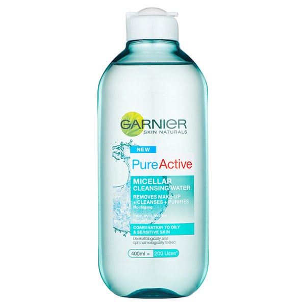 Garnier SkinActive Pure Active Micellar Cleansing Water 400ml