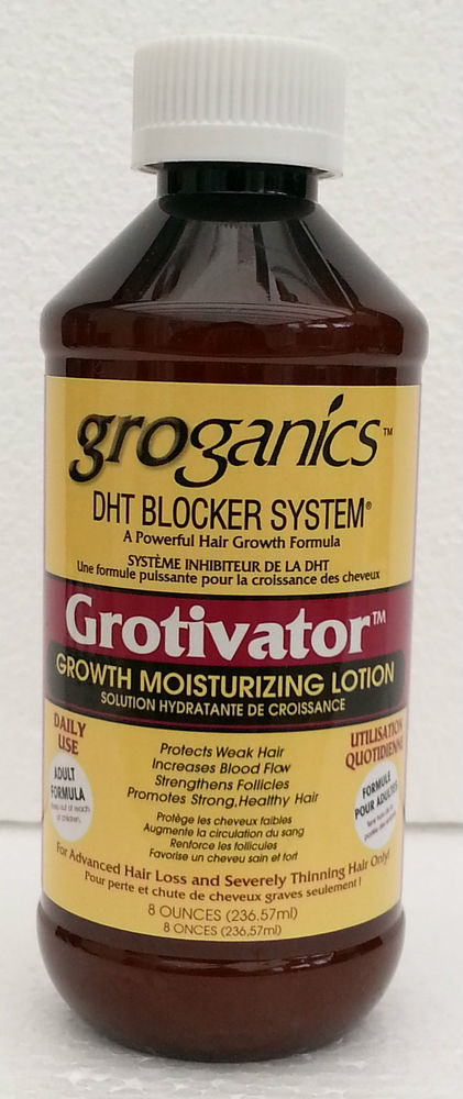 Groganics Grotivator Growth Moisturizing Lotion - 8 Oz