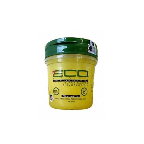Eco Style Black Castor & Avocado Oil Styling Gel