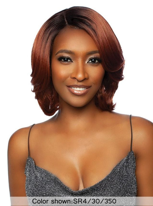 Mane Concept Red Carpet 4" HD Transparent Synthetic Lace Front Wig - RICHT214 HEATHER