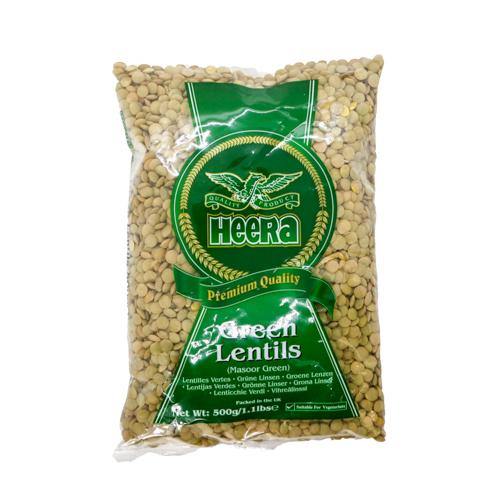 Heera Green Lentils (Masoor) 500g - 2kg