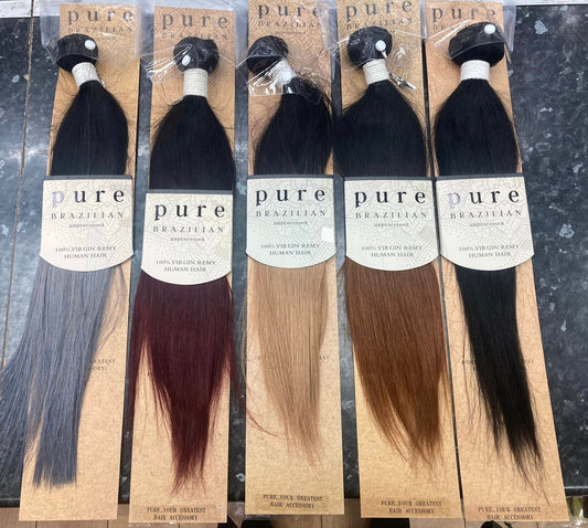 Pure Brazilian Unprocessed Human Hair Extensions - Body Wave