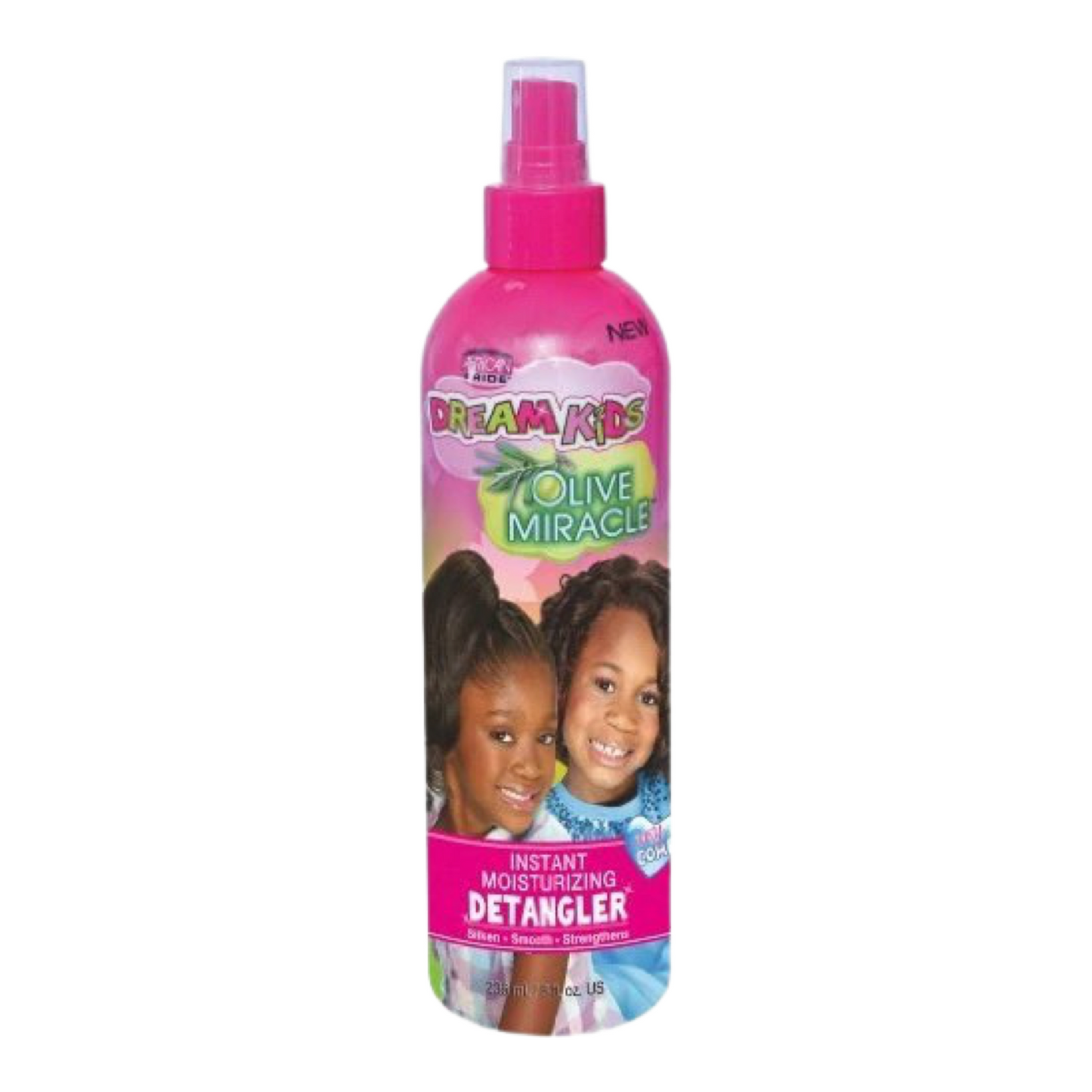 African Pride Dream Kids Olive Miracle Instant Moisturising Detangler- 8 Oz