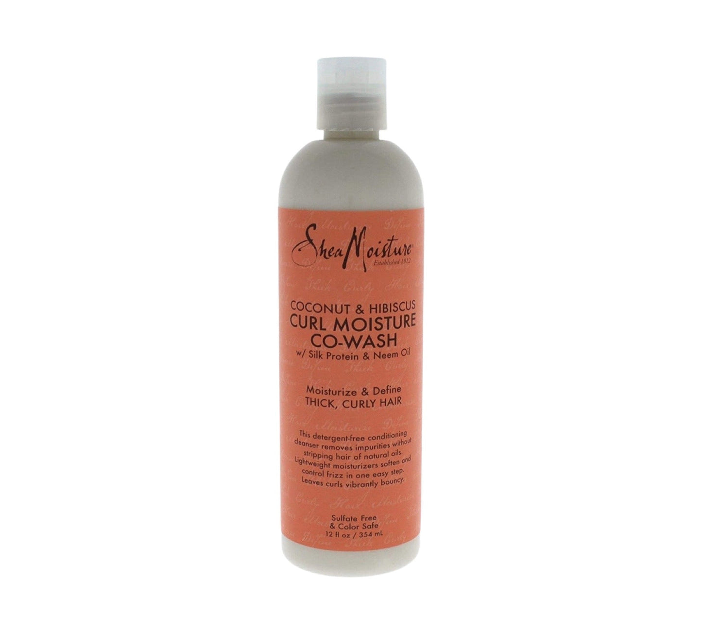 Shea Moisture Coconut & Hibiscus Co-Wash Conditioning Cleanser, 12 Ounce
