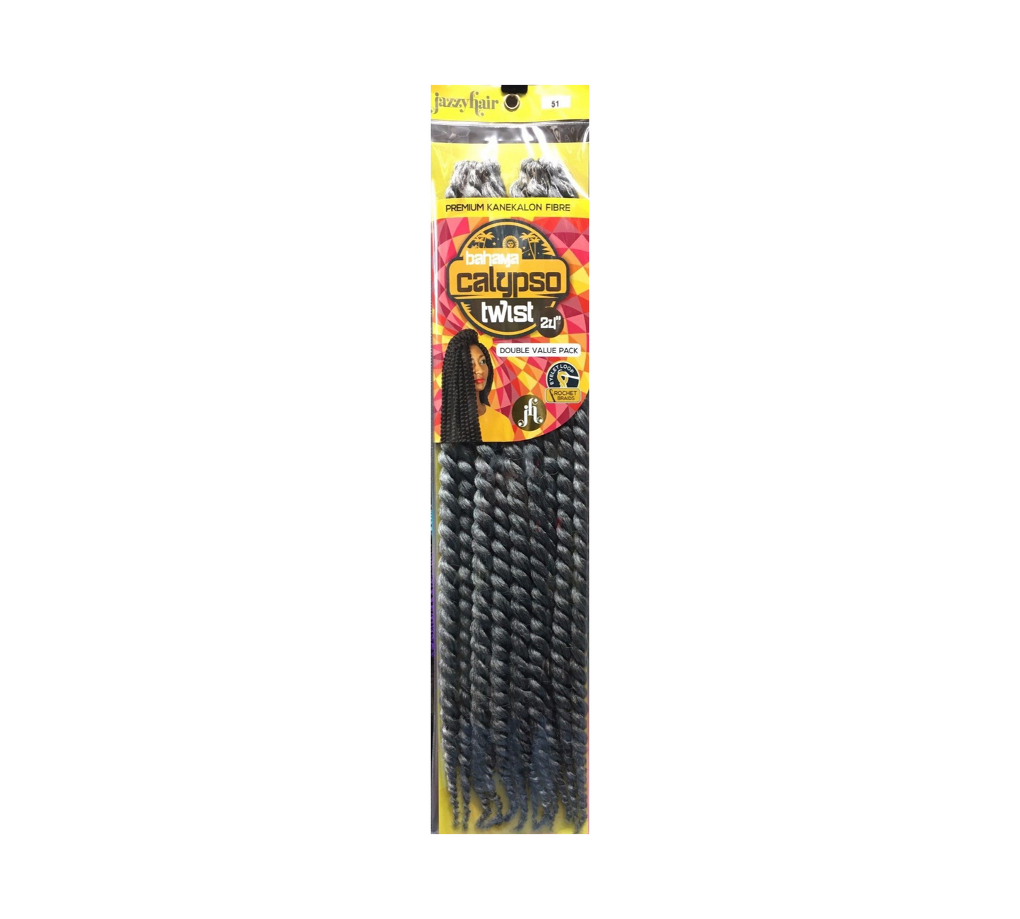 Jazzy Hair Bahama Calypso Twist - 24"