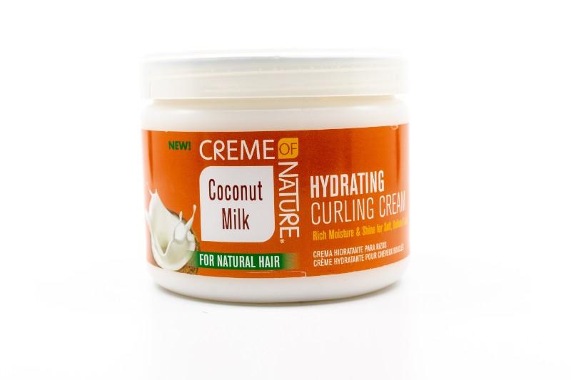 Creme Of Nature Coconut Milk For Natural Hair Hydrating Curling Cream 11.5 Oz