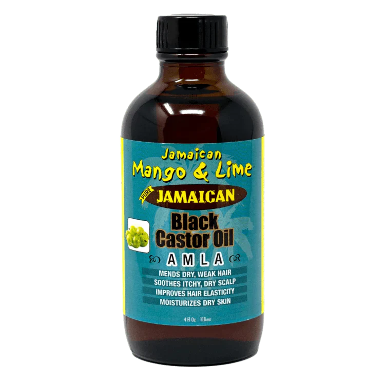 Jamaican Mango & Lime Black Castor Oil - Amla - 4oz