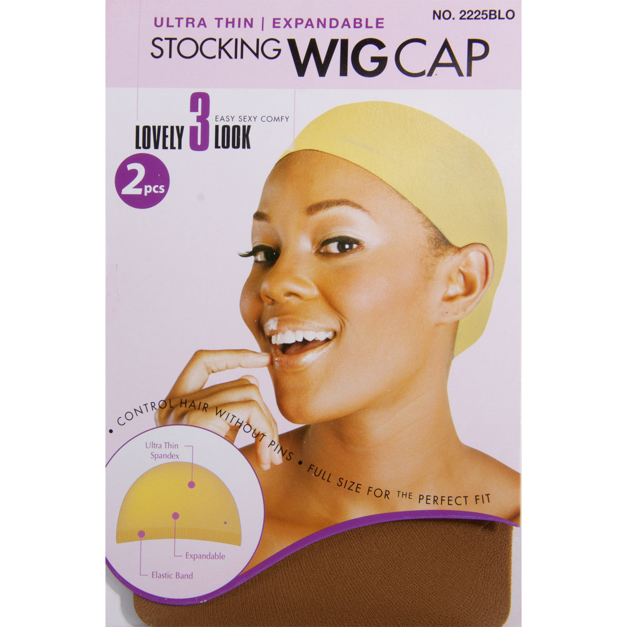 Magic Collection Stocking Wig Cap #2225BLO