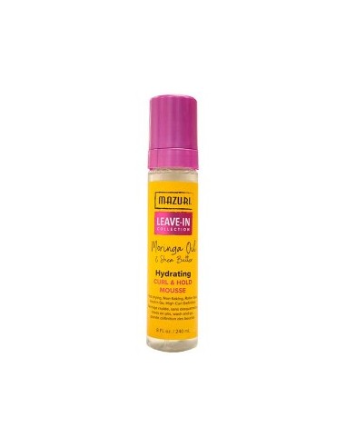 Mazuri Leave-In Collection Hydrating Curl & Hold Mousse - 240ml