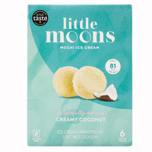 Little Moons Creamy Coconut Ice Cream 6pk