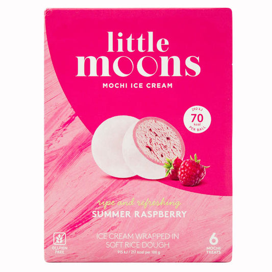 Little Moons Raspberry Ice Cream 6pk