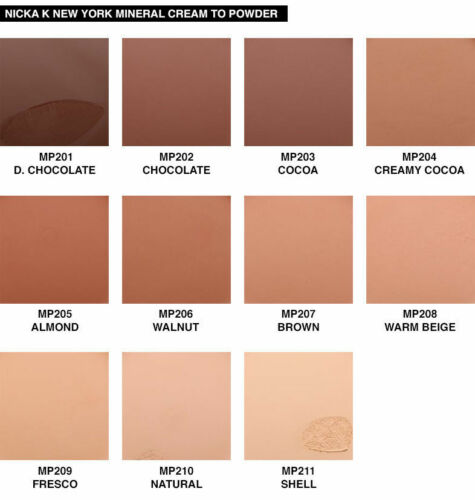 Nicka K Mineral Cream to Powder Foundation