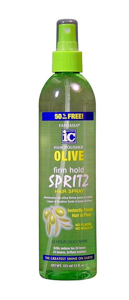 Fantasia IC Olive Oil Spritz Hair Spray - 12 Oz