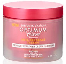 SoftSheen Carson Optimum Care Anti-Breakage Therapy Moisture Replenish Cream Hairdress 113g