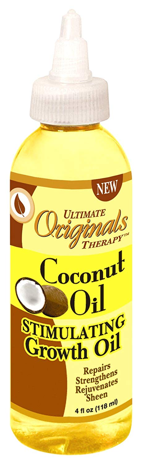 Ultimate Organic Coconut Oil Stimulating Growth Oil - 4 Oz