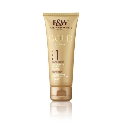 Fair & White Gold Prepare Brightening Cream With Aha - 75ml