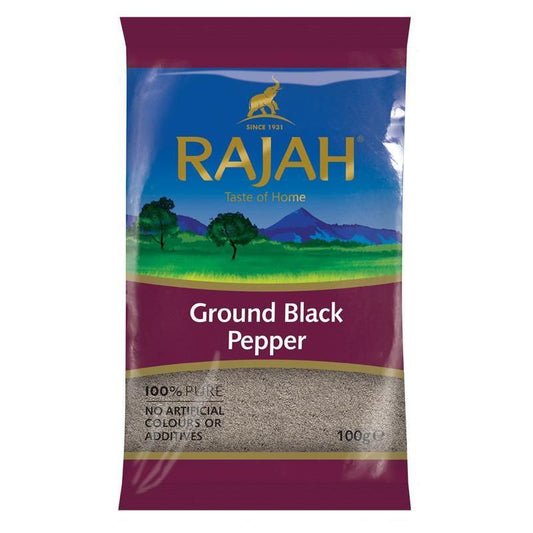 Rajah Ground Black Pepper - All Sizes