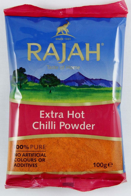 Rajah Extra Hot Chilli Powder - All sizes