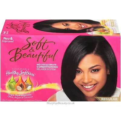 Soft & Beautiful No-Lye Creme Relaxer System, Ultimate Protection