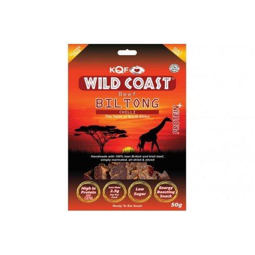 KQF Wild Coast Chilli Beef Biltong 50G