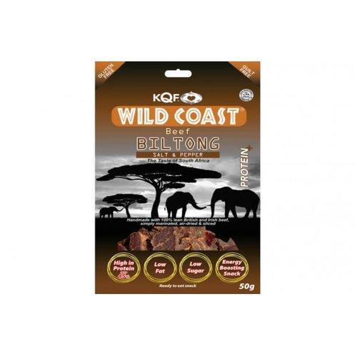 KQF Wild Coast Salt & Pepper Beef Biltong 50G