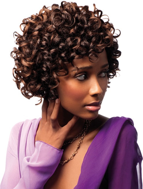 Sleek Crazy for Curls Human Hair Weave - Roman Weave 8L"