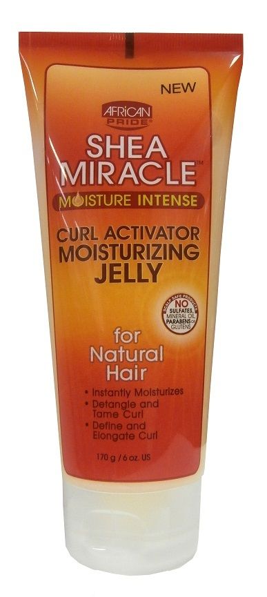 African Pride Shea Miracle Curl Activator Moisturizing Jelly 170g