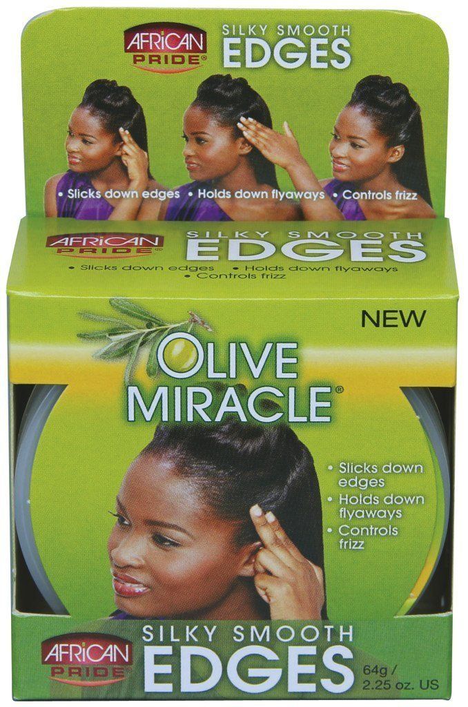 African Pride Olive Miracle Silky Smooth Edges 64 g/2.25 oz
