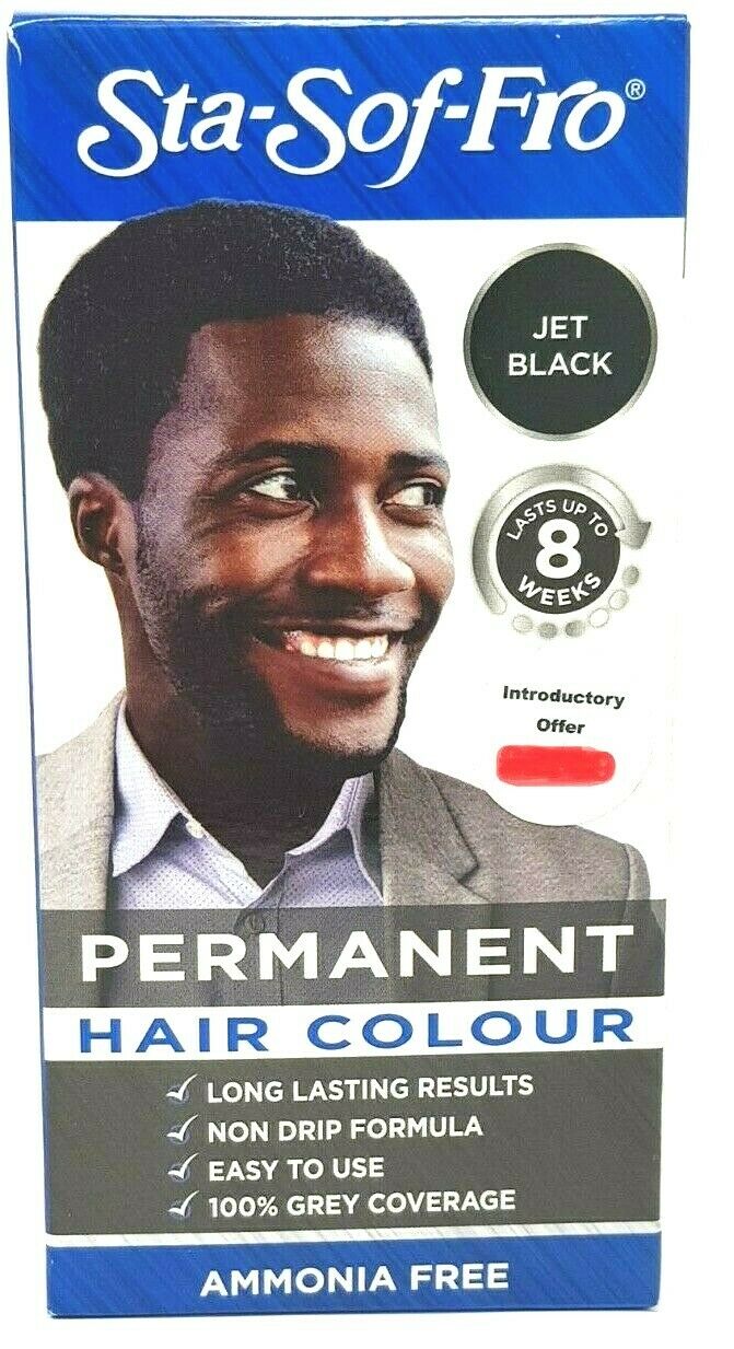 Sta-Sof-Fro Permanent Hair Colour For Men Ammonia Free