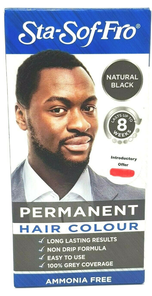 Sta-Sof-Fro Permanent Hair Colour For Men Ammonia Free