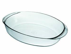 Royal Cuisine Oval Glass Bakeware- 2 litres