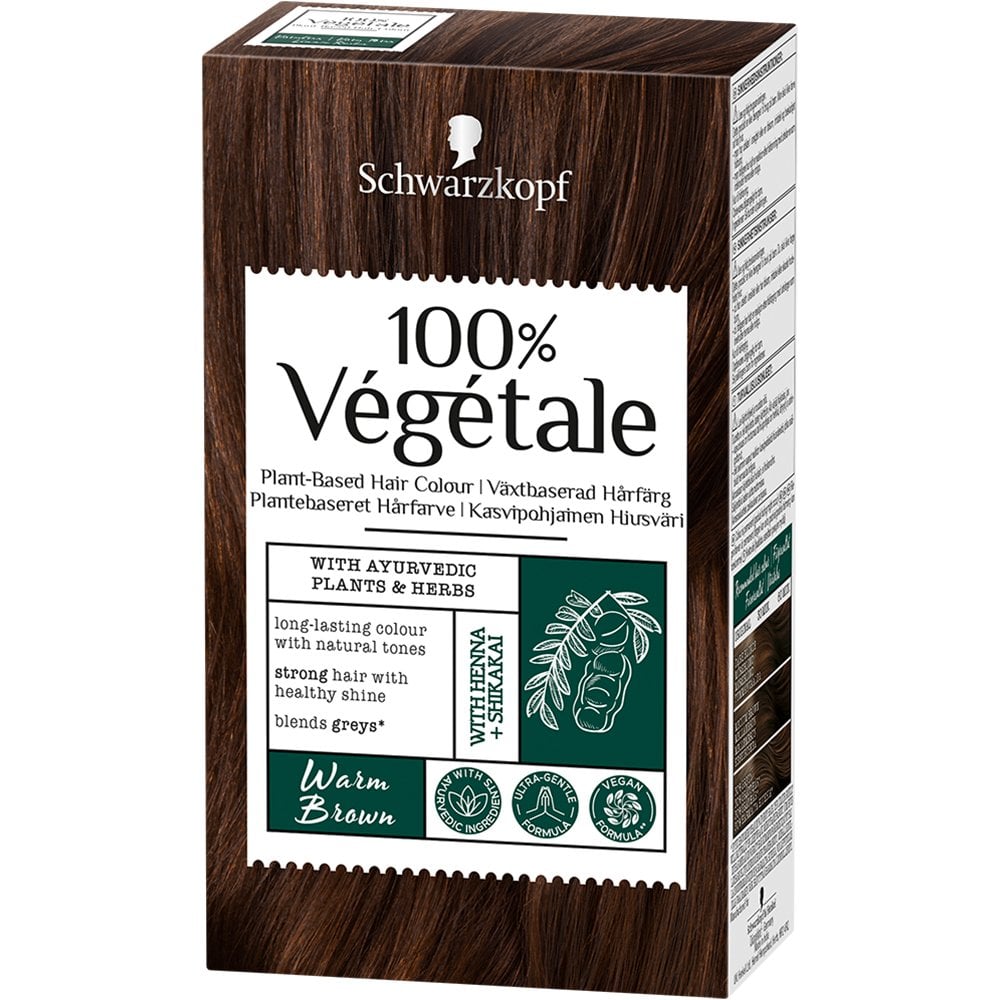 Schwarzkopf 100% Vegetal Natural Hair Coloration Dye Various Colours