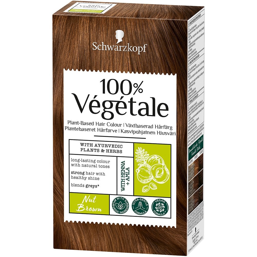 Schwarzkopf 100% Vegetal Natural Hair Coloration Dye Various Colours