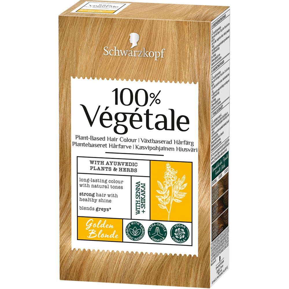 Schwarzkopf 100% Vegetal Natural Hair Coloration Dye Various Colours