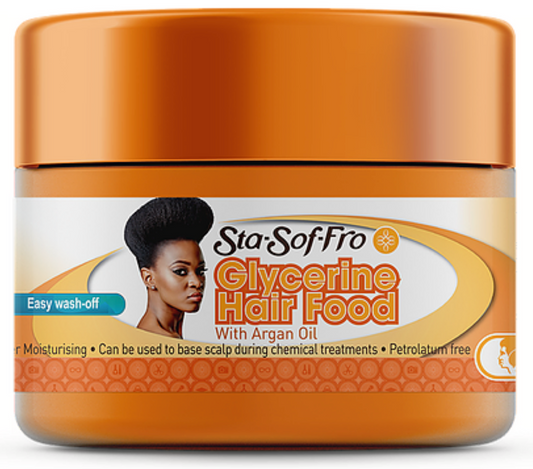 Sta Sof Fro Glycerine Hair Food With Argan Oil - 8.45 Oz
