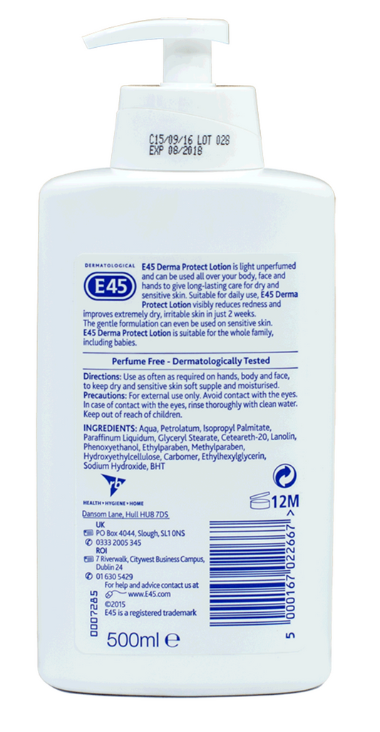 E45 Dermatological Derma-Protect Moisturising Lotion - 17.59 Oz