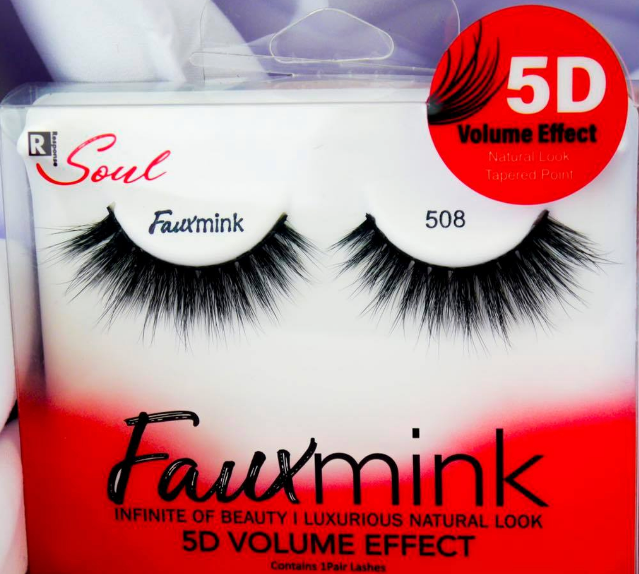 Response Soul Faux Mink 5D Volume Effect Lashes