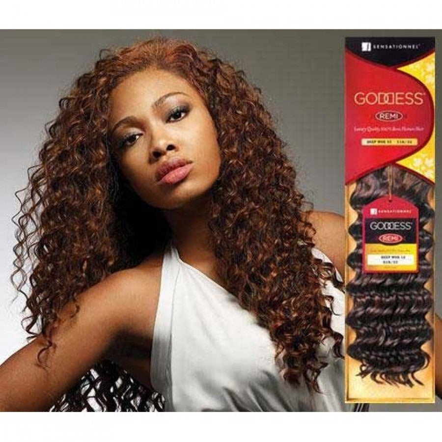 Sensationnel Remi Goddess Deep Wave Human Hair Extensions 113g