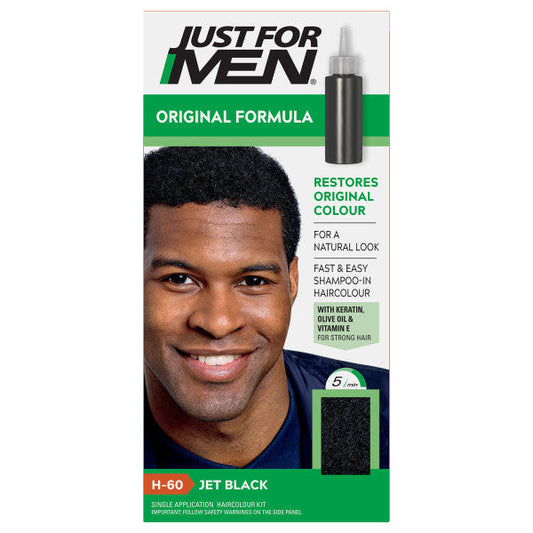 Just For Men Easy Lather-In Hair Colour - Jet Black