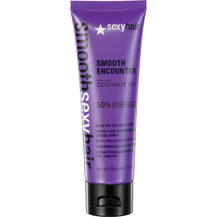 Sexy Hair Smooth Encounter Blow Dry Extender Creme 3.4oz