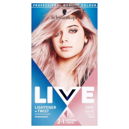 Schwarzkopf Live Permanent Lightener + Twist Hair Dyes