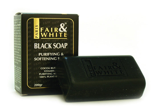 Fair And White Original Anti-bacterial Black Soap - 200g