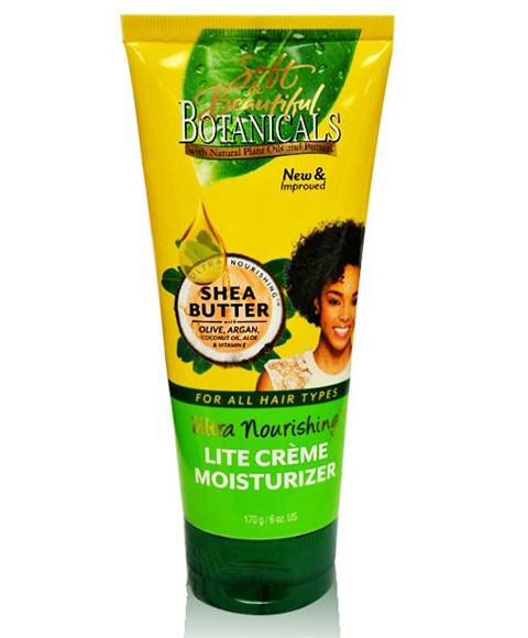 Soft & Beautiful Botanicals Shea Butter Ultra Nourishing Lite Creme Moisturizer  6oz
