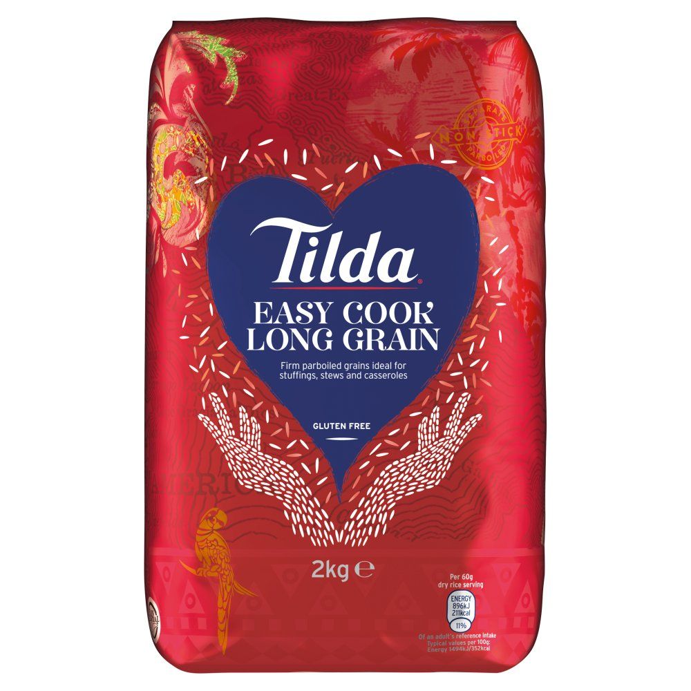 Tilda Easy Cook Long Grain Rice - All Sizes